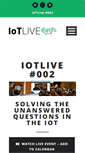 Mobile Screenshot of iotlive.org